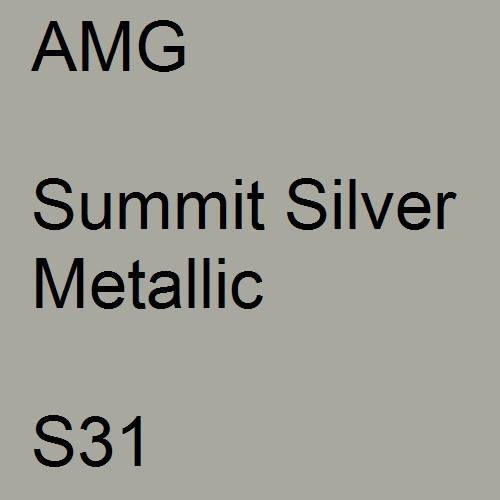 AMG, Summit Silver Metallic, S31.